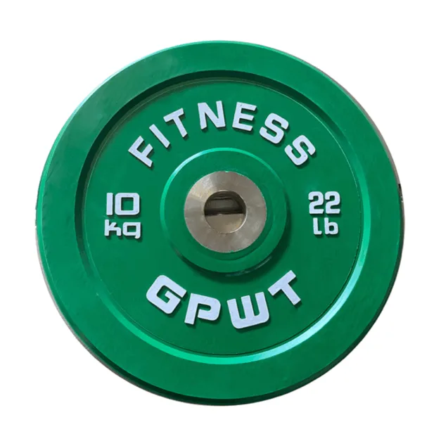10kg Competiton Colorful Bumper Plates GP