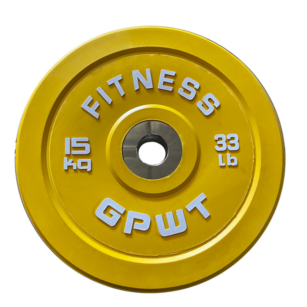 Bumper Weight | Competition Weight Plates |5-25 KG – GP Logo, 15KG x 1