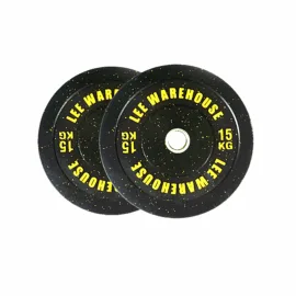 80KG Bumper Plates and 20KG Barbell - Image 2