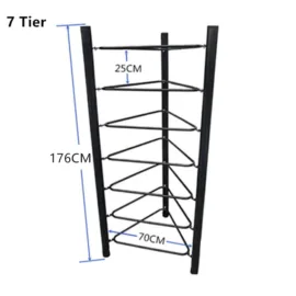 Height of the bosu ball rack