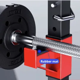 Adjustable Squat Rack saft detail