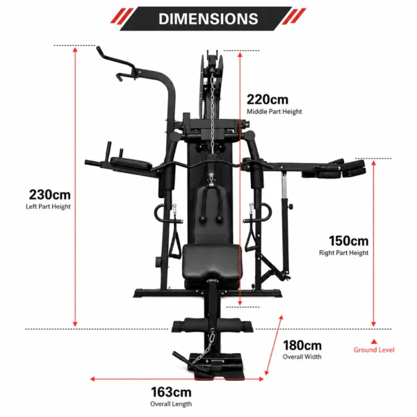 Multi-Function 3 Station size