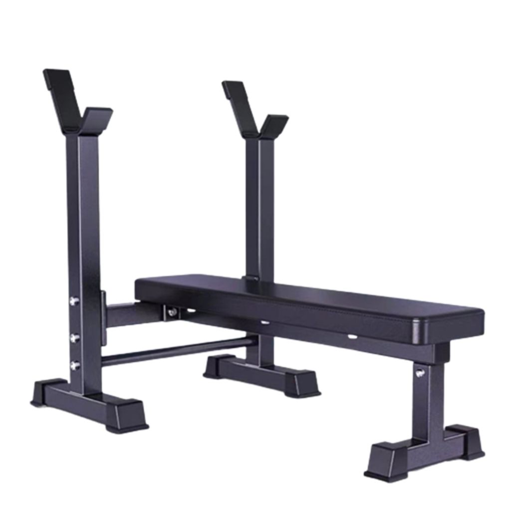 Flat Weight Bench With Rack | Bench Press