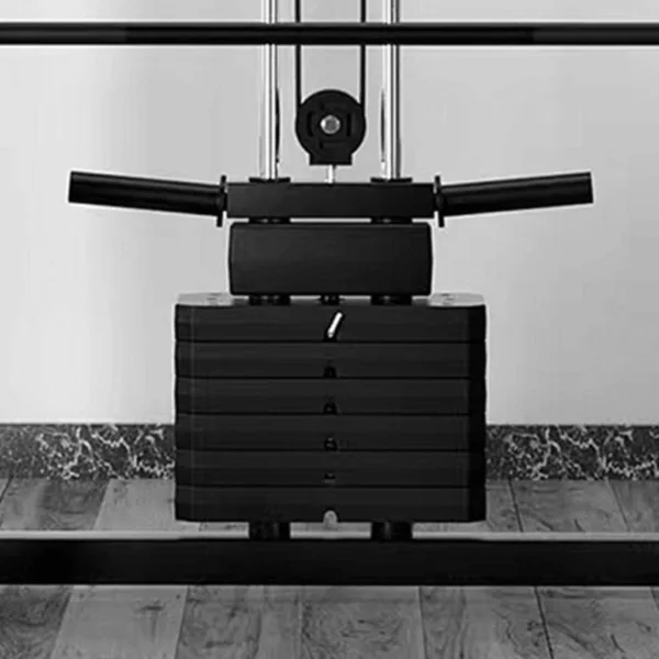 J025 Smith Machine Weight Detail - workout with detailed weight design.