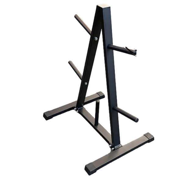 Image showcasing a sturdy and functional weight stand for organizing and storing weights.