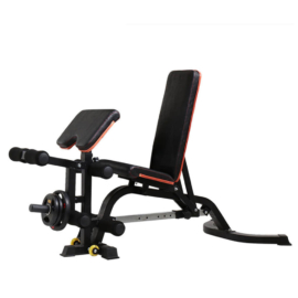 Weight Bench with Preacher Curl and Leg Extension