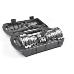 Adjustable Dumbbells | 20kg Chrome Weights Set