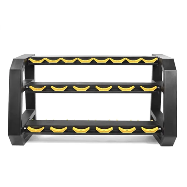 Three Tier 10 Pair Dumbbell Rack Three Tier 10 Pair Dumbbell Rack
