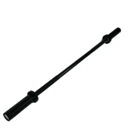 1.2 Olympic Barbell in an all-black design for your lifting needs.