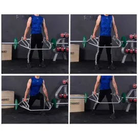 Man performing Lingchas exercise in the gym