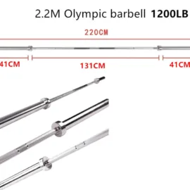 Olympic Barbell 1200LB 20KG - Image 2