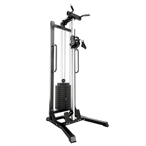 Adjustable Single Pulley Pull-down Fitness Station Cross Cable Crossover Machine display