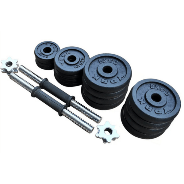 30kg Metal Weight Set Display - Keep your gym organized with this display.