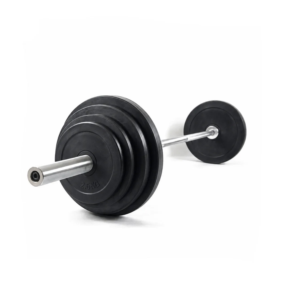 85KG Weights Set 15KG Olympic Barbell with 70KG Rubber Weights