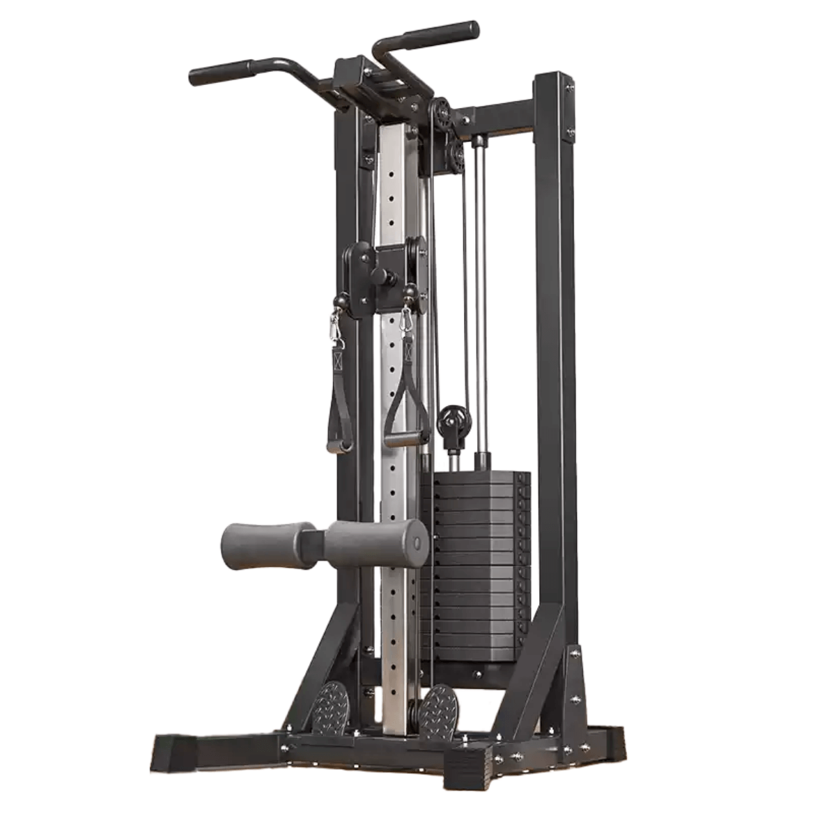 Adjustable Single Pulley Station with 70KG Weight Stacks