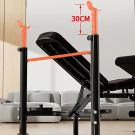 Adjustable Bench with Rack For Home Gym - Image 5