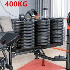 Adjustable Bench with Rack For Home Gym - Image 11