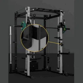 Detailed view of a specific part of the J025 Smith Machine.