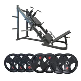 Leg Press Machine|Hack Squat Machine and 100KG weights - Image 1