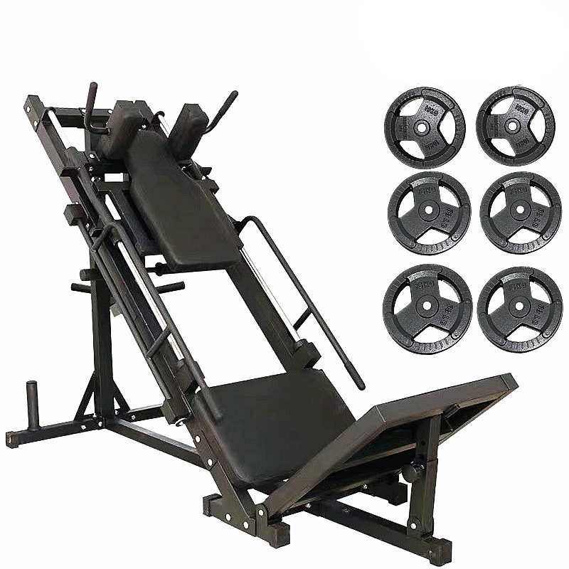 Leg Press Machine|Hack Squat Machine and 80KG weights