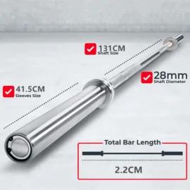 Olympic Barbell 1200LB 20KG - Image 3