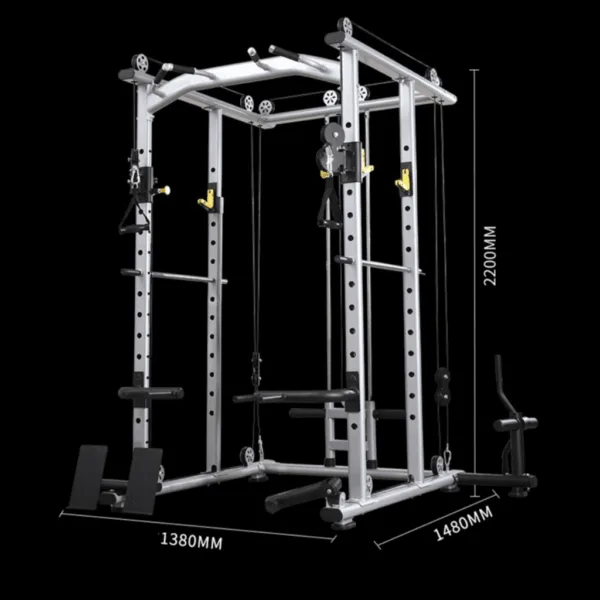 Multi Power Cage+300lb 15kg Barbell