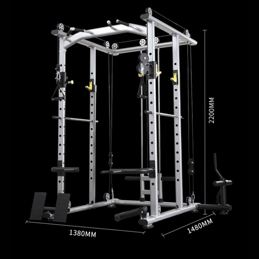Multi Power Cage+300lb 15kg Barbell