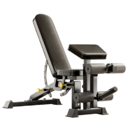 Weight bench with Leg curl