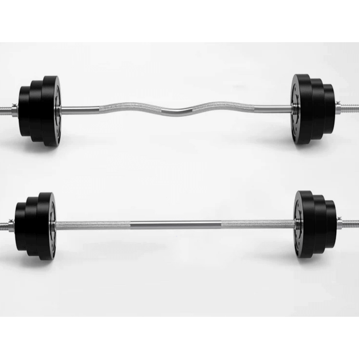 Weights Sets | Standard Barbells with 60 KG Weight Plates