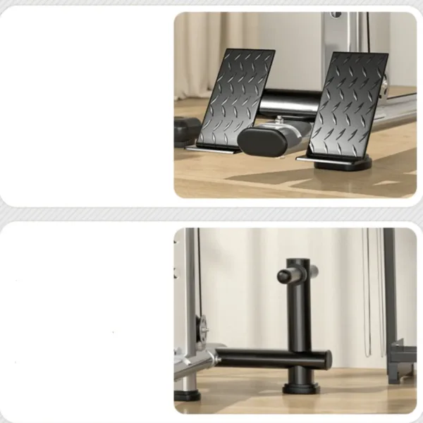 footstep and barbell holder