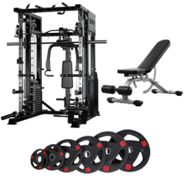 smith machine bench weights