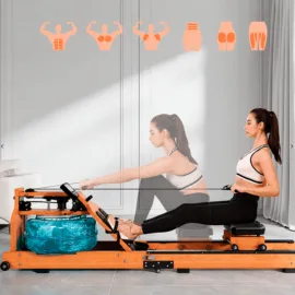 wooden water rowing machine2