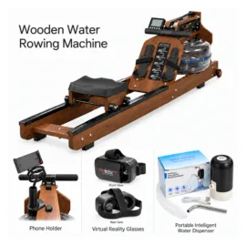 wooden water rowing machine6