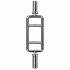 Olympic Triceps Hammer Bar | Silver With Bearing