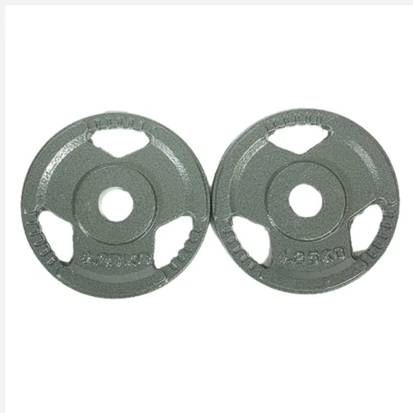 1.25Kg metal weight plate - SIlver