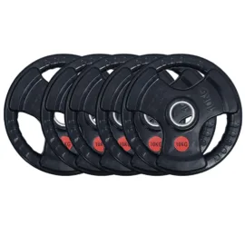 RUBBER COATED IRON OLYMPIC SIZE PLATES