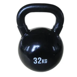 A 32kg kettlebell.