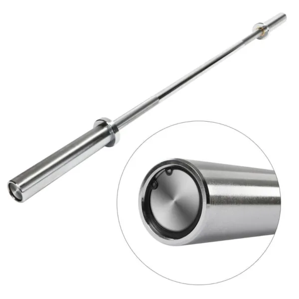 display2.2m Olympic Training Bar 20Kg bearing part silver