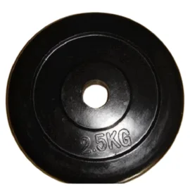 2.5kg Weight Plate in a 25mm size, ensuring precision in your exercises.