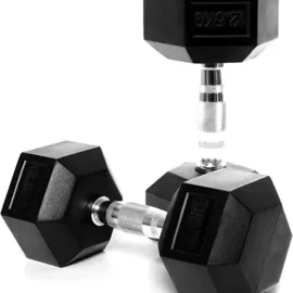 A pair of 12.5kg Dumbbell set