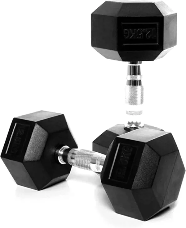 A pair of 12.5kg Dumbbell set