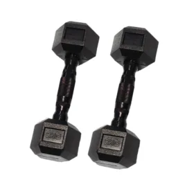 Hex Dumbbells | Black Handle | 1-10 KG (Sold Individually) - Image 12