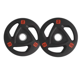 Weight Plates | Olympic Size 50mm | Rubber-Coated Grip Weights - Image 12