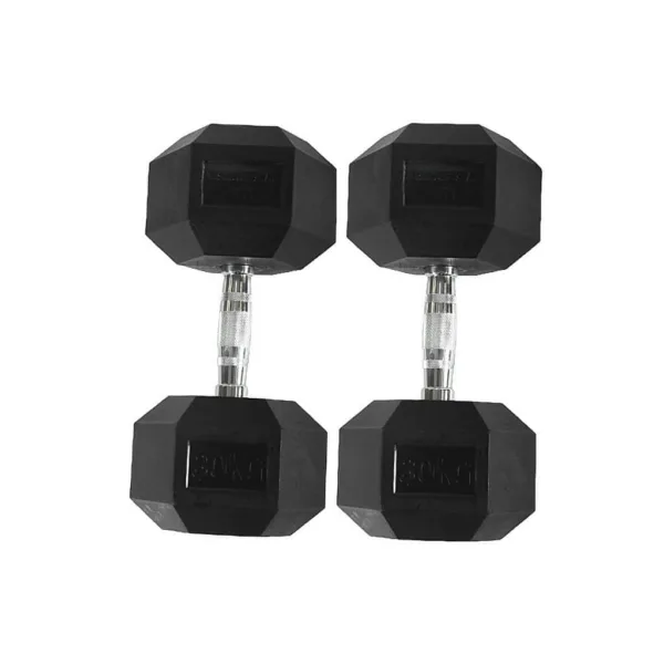 A pair of 30kg Dumbbell set