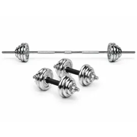 50KG Chrome Weight Set