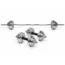 50KG Chrome Weight Set