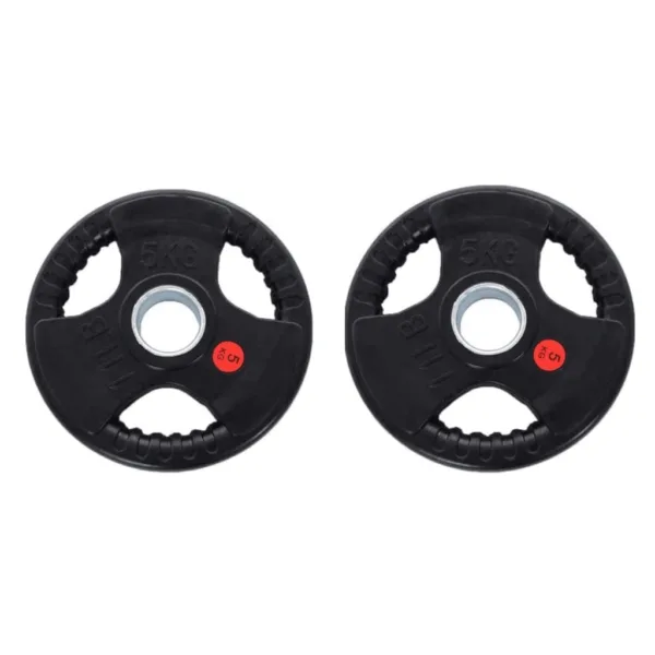 RUBBER COATED IRON OLYMPIC SIZE PLATES