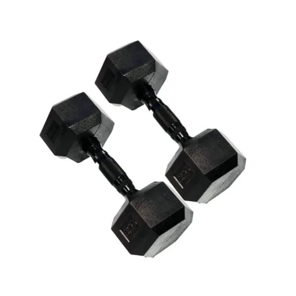 6Kg Black dumbbell set