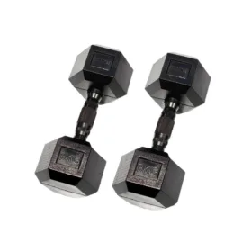 Hex Dumbbells | Black Handle | 1-10 KG (Sold Individually) - Image 19