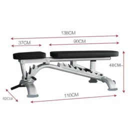 Adjustable Weight Bench | Commercial Grade | Incline or Flat - Image 4